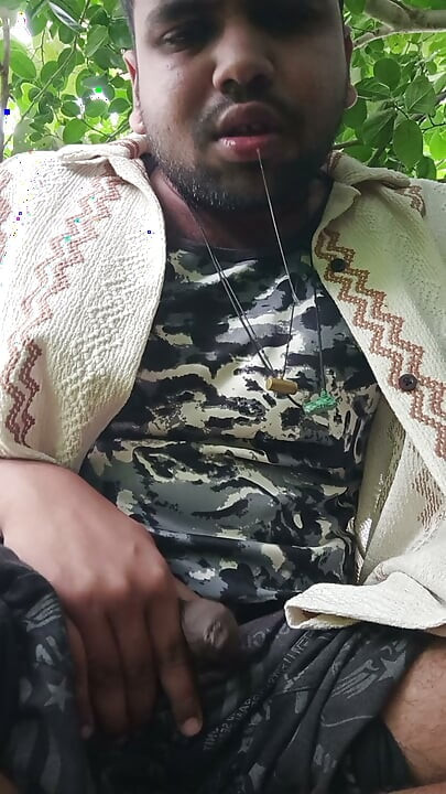 Alone in forest area so I decided to watch hot and sexy videos