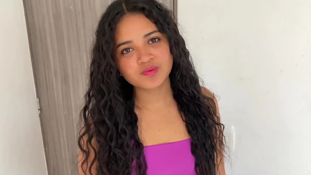 My stepcousin sucked my cock in exchange for inviting her to the movies