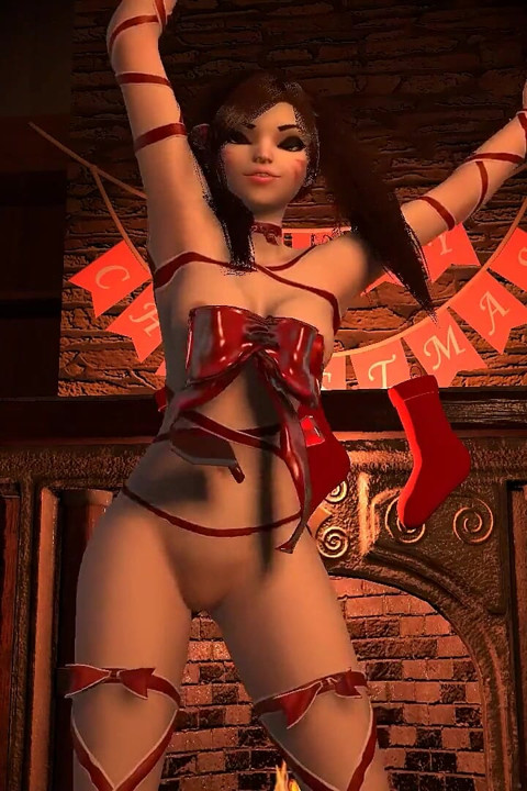 D.va Christmas Gift - Overwatch Porn Parody