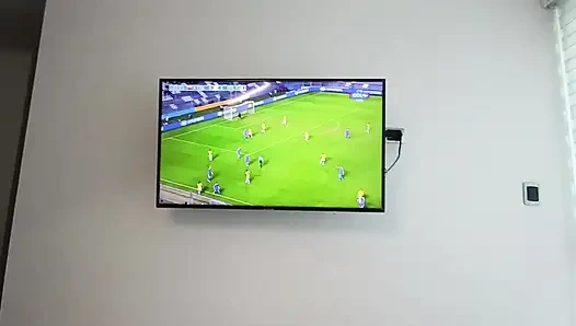 Latina amateur couple real homemade – colombian girlfriend watching soccer POV big ass multiple cum