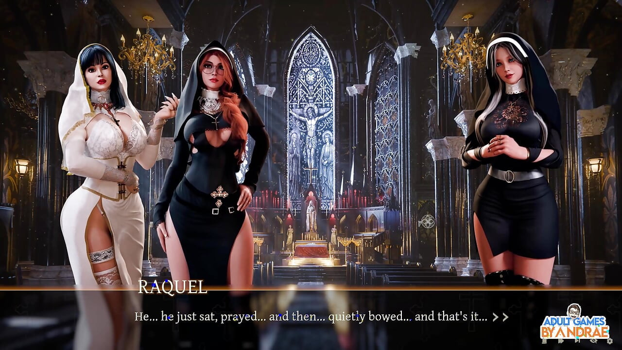 Sisters in sin gameplay teil 12 - Lust führt das sexuelle ritual mit esther in der bibliothek durch