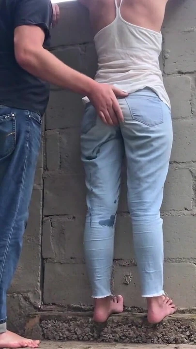 Powerful moment from "11 minute pee compilation - us having fun!"