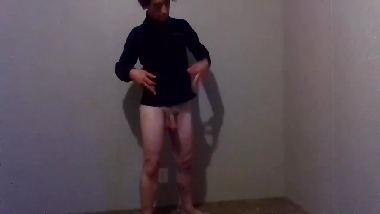 Trying Clothes; Playing, Dressing and Undressing - Dark Zip-up Jacket Pt 13