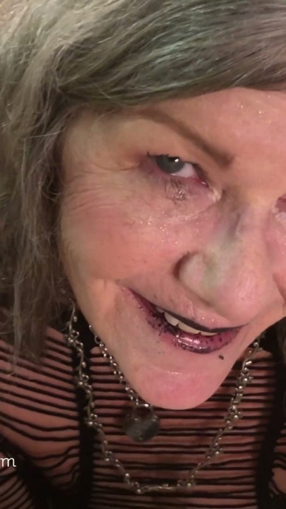 Black Lipstick Blowjob! CIM Swallow! MaXXXimumMilf | Clip 2