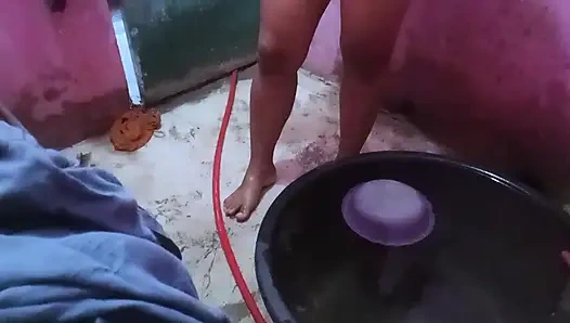 My stepmom always films herself in the shower to show off her big firm