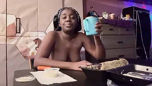 Eating Wingstop Mukbang