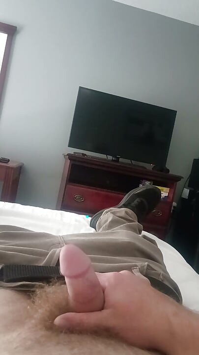 打手槍射精