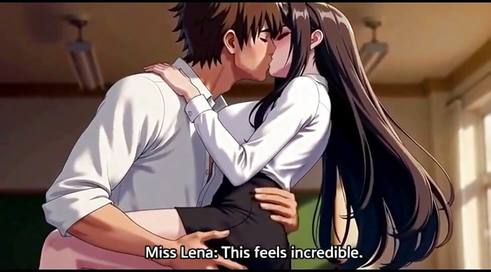 irresistible sex desire between a beautiful teacher and her devoted college student