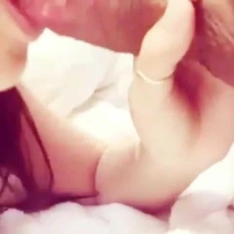 Korean girl gives blowjob