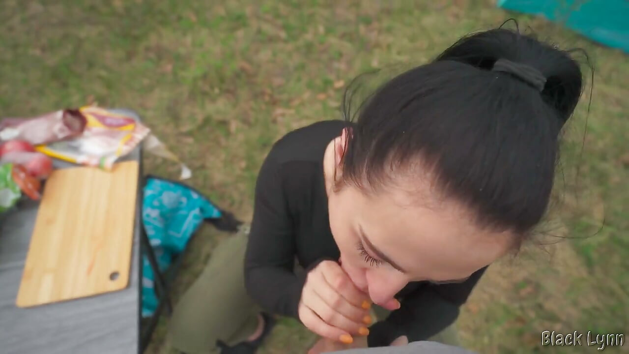 Hungry Stranger Provides His Dick in Exchange for a Sandwich - POV