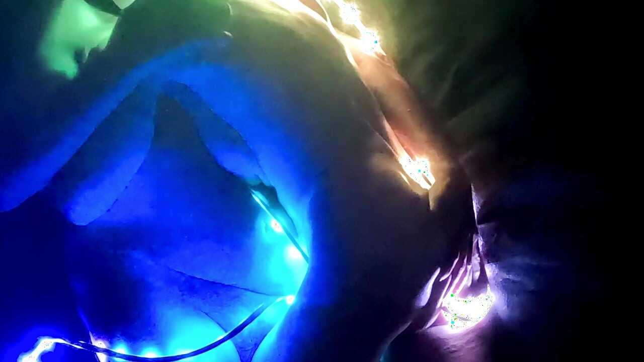 Two lighting experiments - One with Ultraviolet, The Other With an LED Strip
