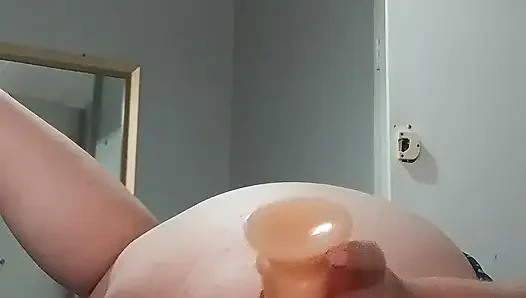 Hausfrau wird nass und anal