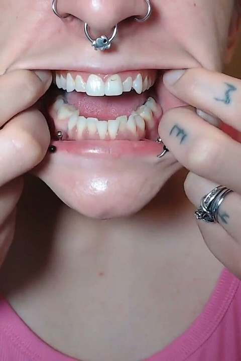 Closeup Inside Mouth Compilation