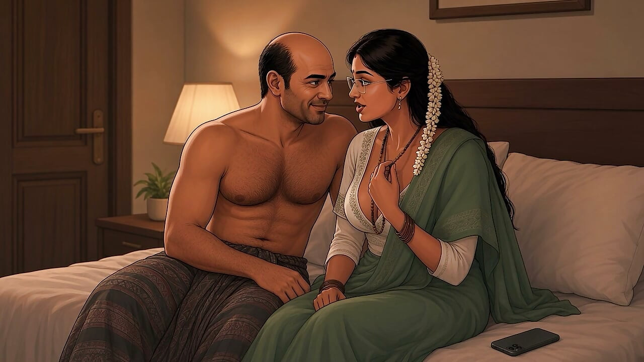Sujatha Aunty Hits Balu Again While Husbend in House