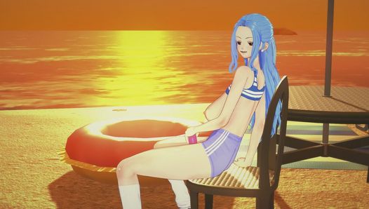 Reina nefertari vivi de one piece y su consolador