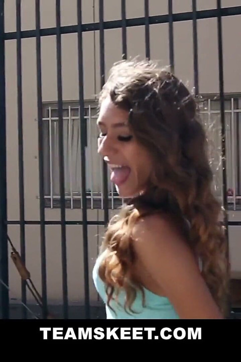Cutie teen Rebel Lynn loves riding big cocks
