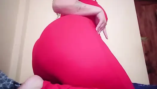 You like how I look in red, provocative and hot