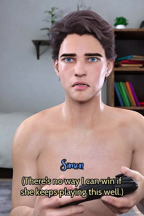 Fresh Women 8 - Julia & Simon Strip Video Game - Loser Loses Clothes
