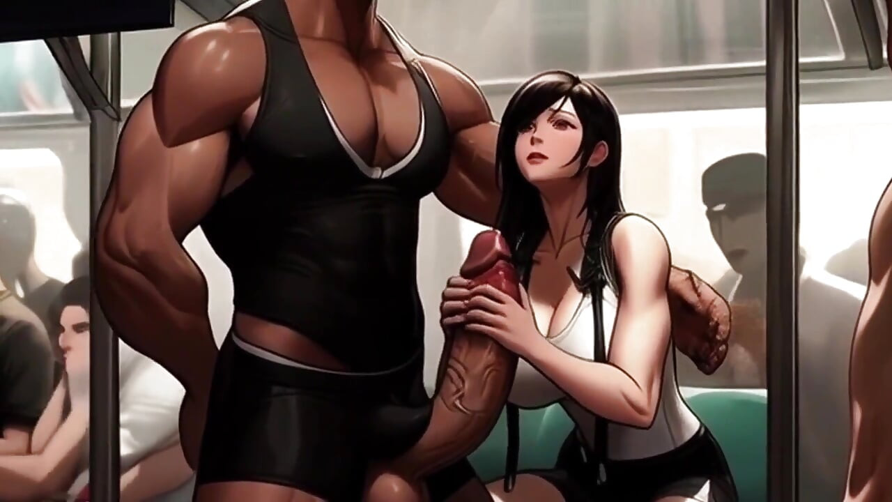 Tifa Meets a New Penis on the Train