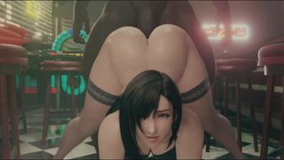 Tifa Lockhart - ремейк от FF, длинные волосы