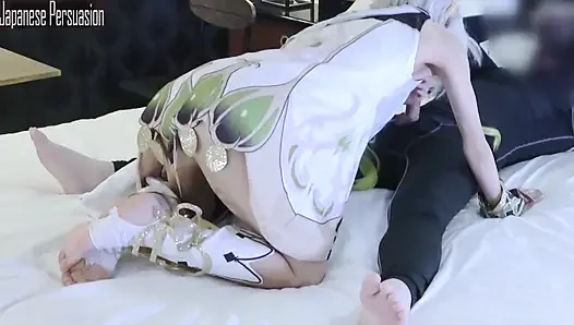 Çarpıcı ince yeni gelen - nahida cosplay yumuşak özel bir karşılaşmada