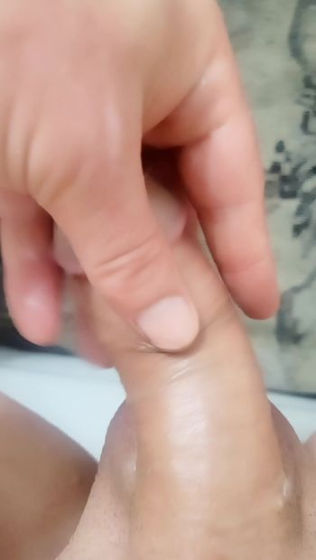 Quick ruined orgasm for smooth limp trans sissy