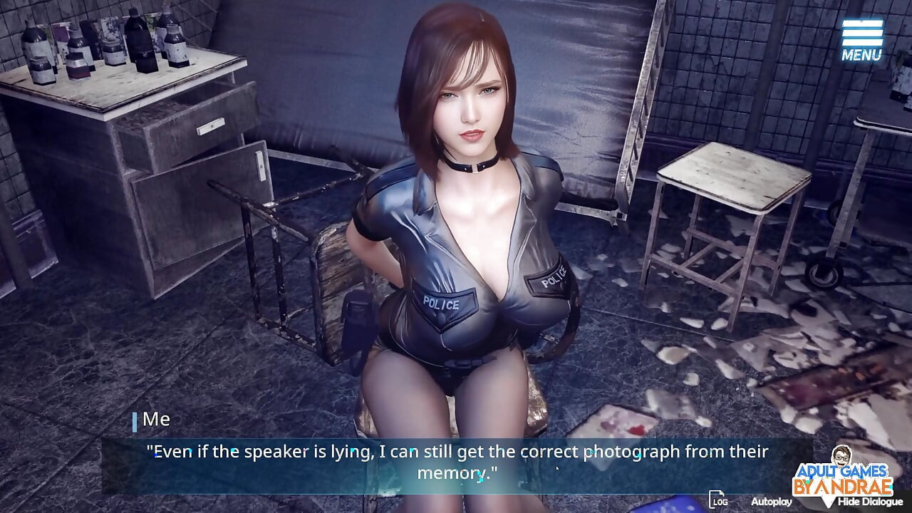 終わりなき深淵:巨乳警官の堕落した魂 ゲームプレイパート1 - 捜査の開始