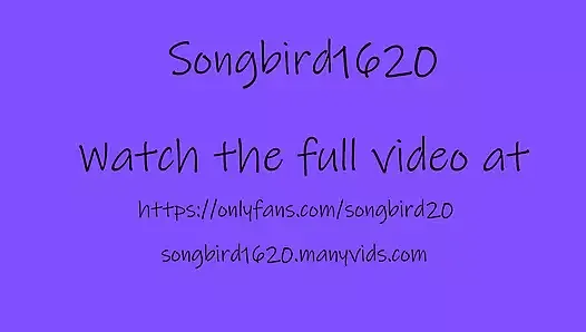 Watch Songbird the Sexy Chubby BBW Edge herself to a shaking ruin!