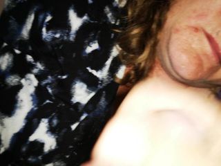 Beautiful blow job with oral insemination and gargle