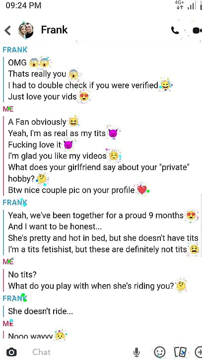 20-year-old Taken Fan Couldn't Oppose My Big Tits Cheated with Double Cumshot