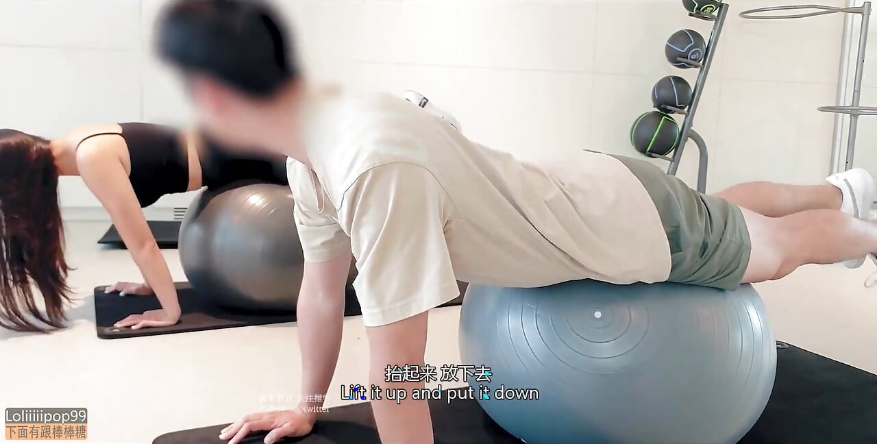 搭讪并操可爱的健身亚洲