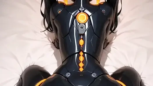 Hentai anime - Robot girl like a real woman