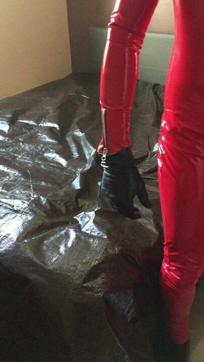 leather latex and vinyl