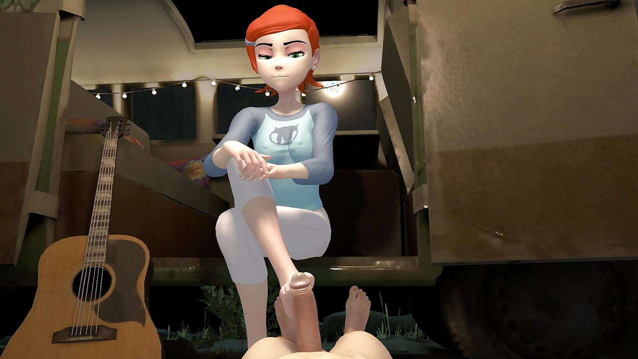 GWEN TENNYSON FOOTJOB