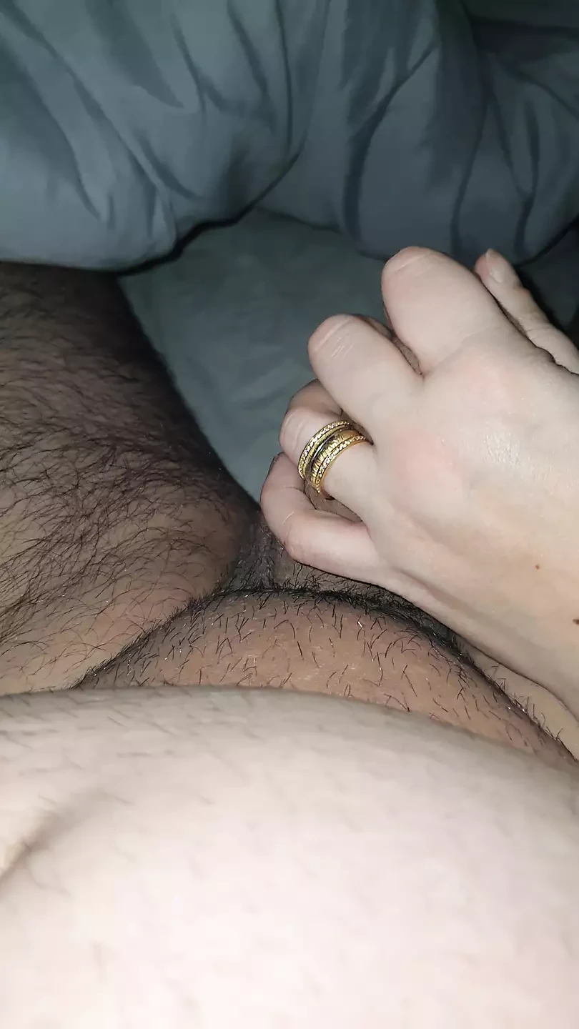 Step mom handjob step son dick for 7 minutes