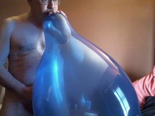 Balloonbanger 35) explosión rápida de globo con semen - retro