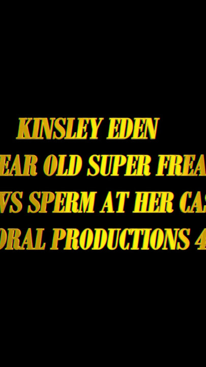 Kinsley Eden, 19-year-old Super Freak Swallows Sperm at Her Casting - Immoral Productions 4K