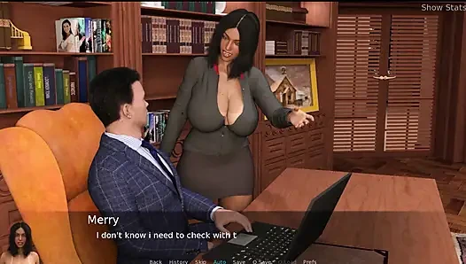 Proje ateşli evli kadın #8 Merry hepsinin en iyi göğüslerine sahip.