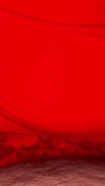Must-see moment from "She put condom and wear red lingerie as our first meet"
