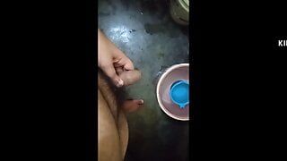 Hot Indian Str8 Guy with Fat Cock and Big Cum Explosion