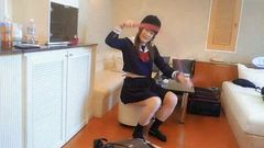 bdsm ponyplay sailor mistress whipping