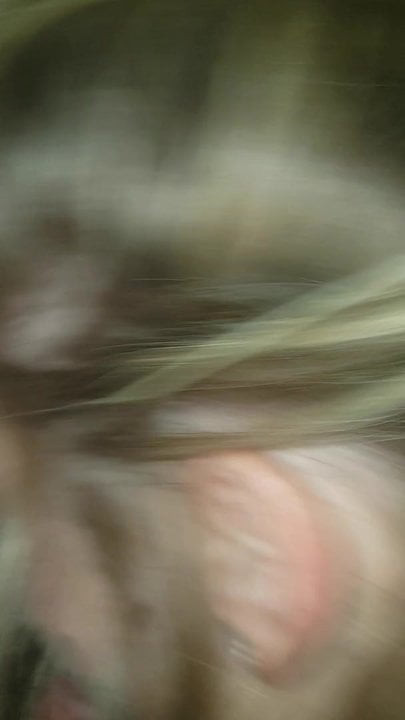 Friend blows me in my car