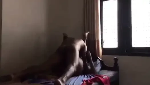 Girl ride and doggy style Sinhala voice