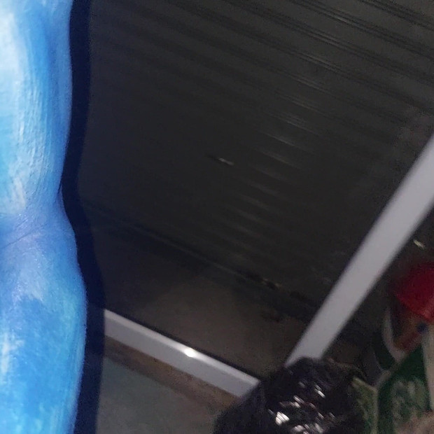 blue clown