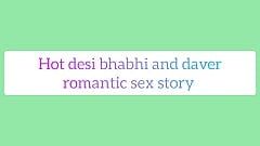 Hete Desi Bhabhi en Devar in een romantisch seksverhaal met Hindi -audio