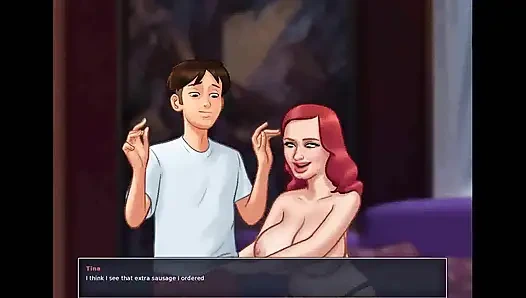 Summertime saga: geile milf fickt den pizzaboten, episode 196, 197