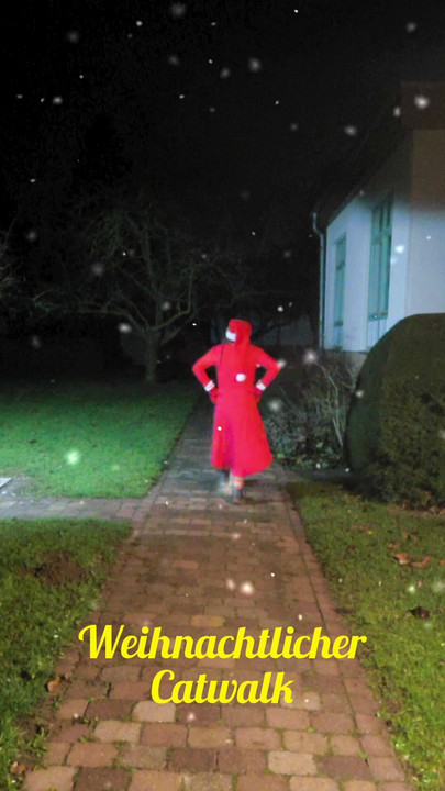 Modna pista kao Djed Mraz.