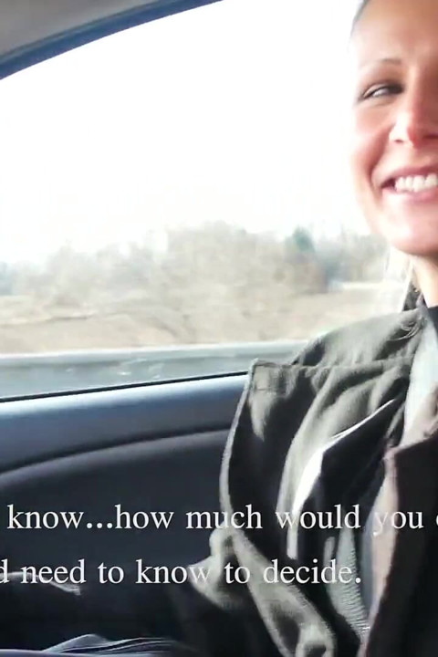 Public Pickups - Giving Holly a Ride Pay for Sex Easy as Pie