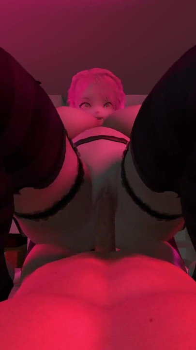 Moment de neuitat de la "Fute Succubus acasă cu joc porno 3D"