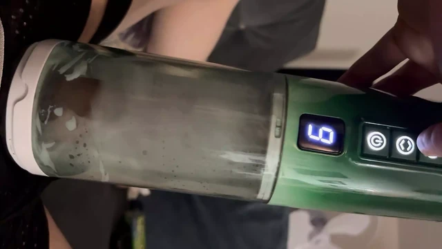 Automatic masturbator causing uncontrollable orgasm